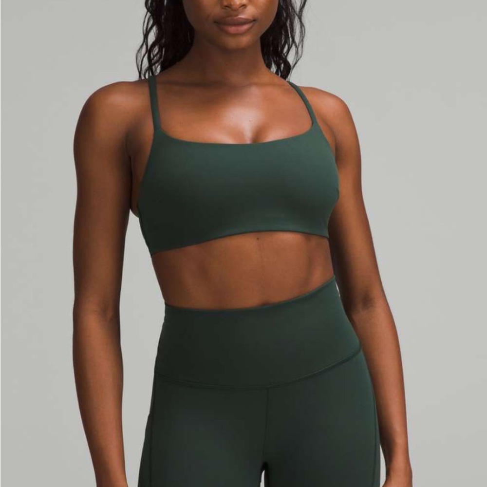 lululemon wunder train strappy bra